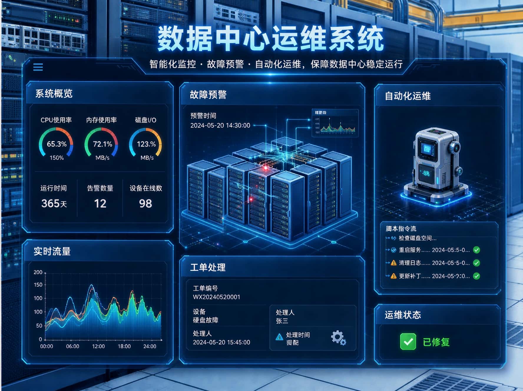数据中心相关产品图