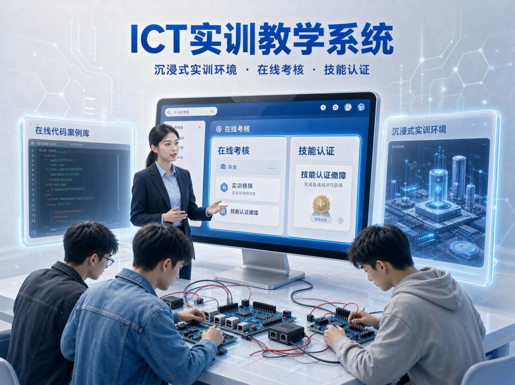 ICT培训相关产品课件图